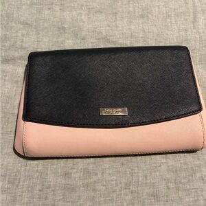 Kate Spade Black and Pink Clutch